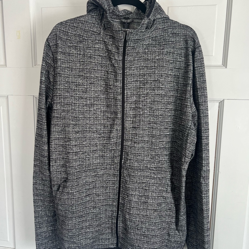 LuluLemon Surge Full Zip Heathered Black Men’s XL HOODIE